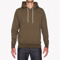 Pullover Hoodie - Heavyweight Terry - Hunter | Naked & Famous Denim