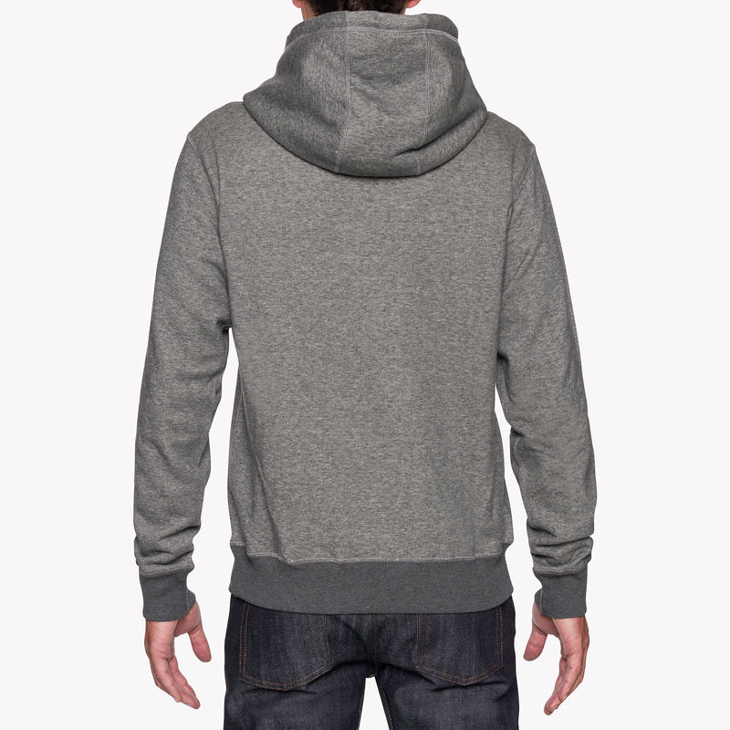 Pullover Hoodie - Heavyweight Terry - Charcoal | Naked & Famous Denim