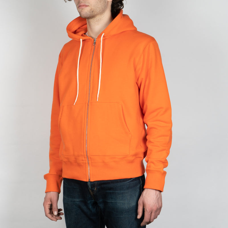 Products Zip Hoodie - Orange Terry