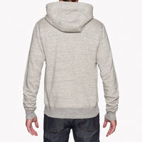 Zip Hoodie - Heavyweight Terry - Grey | Naked & Famous Denim