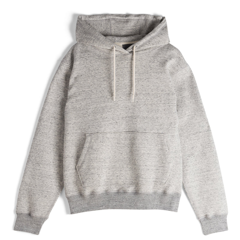 Pullover Hoodie - Heavyweight Terry - Grey | Naked & Famous Denim