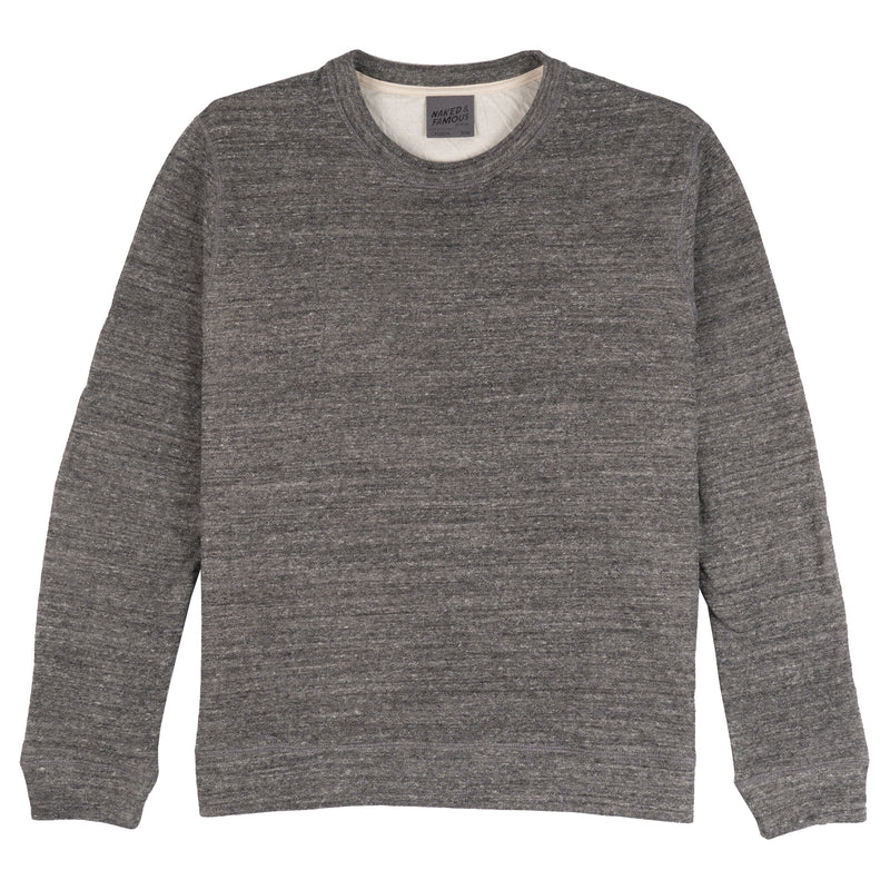 Slim Crew - Vintage Doubleface - Charcoal | Naked & Famous Denim