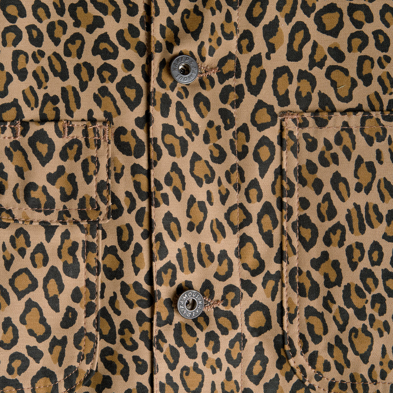 Chore Coat - Leopard Print | Naked & Famous Denim