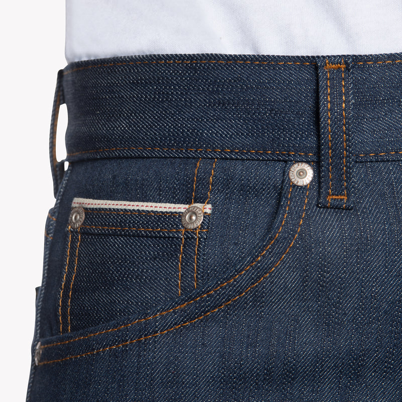 Max - Golden Hour Slub Stretch Selvedge | Naked & Famous Denim