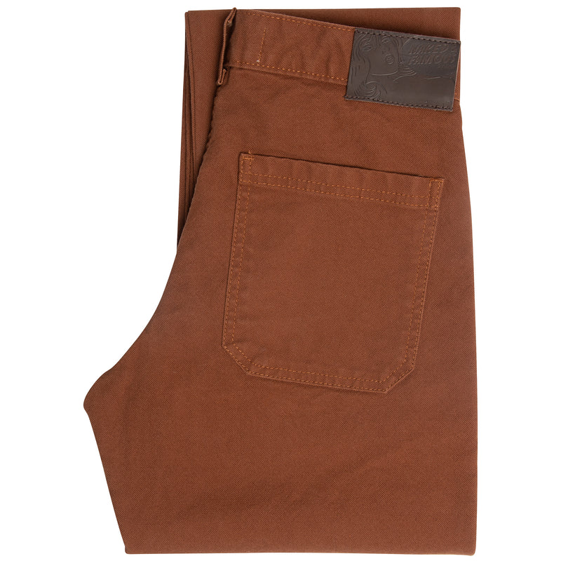 Women's - Fatigue Pant - Brick Canvas | Naked & Famous Denim