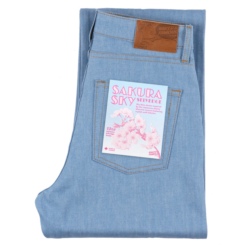 Classic - Sakura Sky Selvedge | Naked & Famous Denim