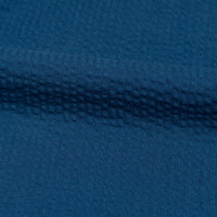 Wide Cuffed Short - Seersucker 40s - Blue | Naked & Famous Denim