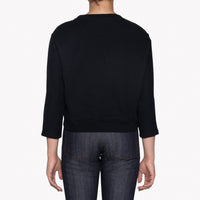 Women's - Smart Crew - Terry - Black | Naked & Famous Denim