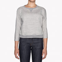 Women's - Smart Crew - Terry - Grey | Naked & Famous Denim