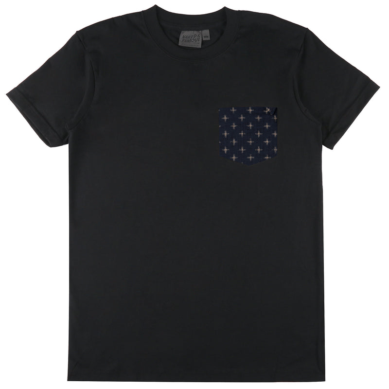 Pocket Tee - Black - Kimono Plus | Naked & Famous Denim