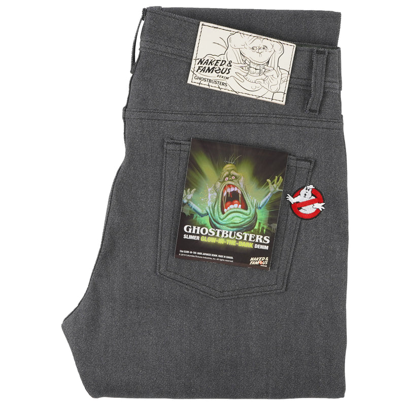 Weird Guy - Ghostbusters Slimer Glow In The Dark Denim - main