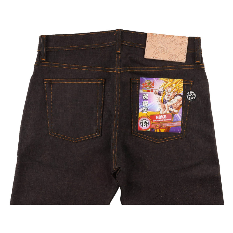 Goku Super Saiyan Selvedge Jeans - back