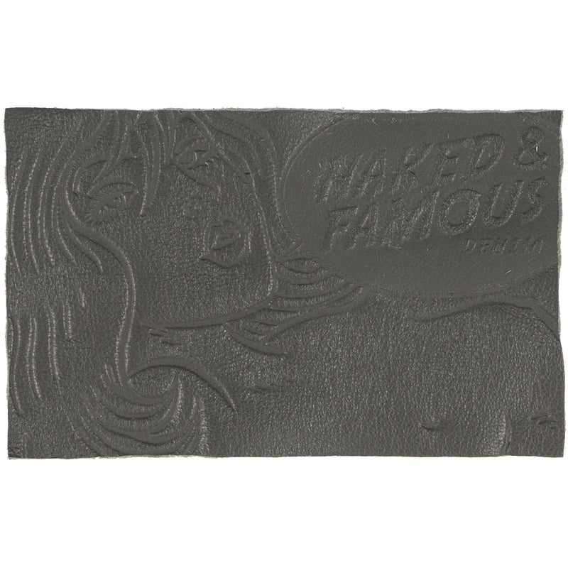 Tragic Blond Patch - Grey Lambskin