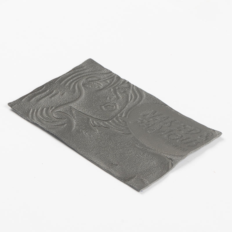 Tragic Blond Patch - Grey Lambskin