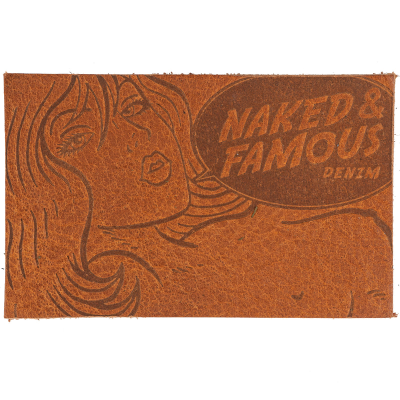 Tragic Blond Patch - Tan Thick Bison
