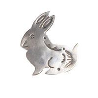 Pin Badge - Rabbit - front