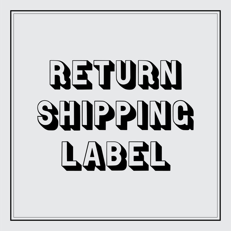 Return Shipping Label